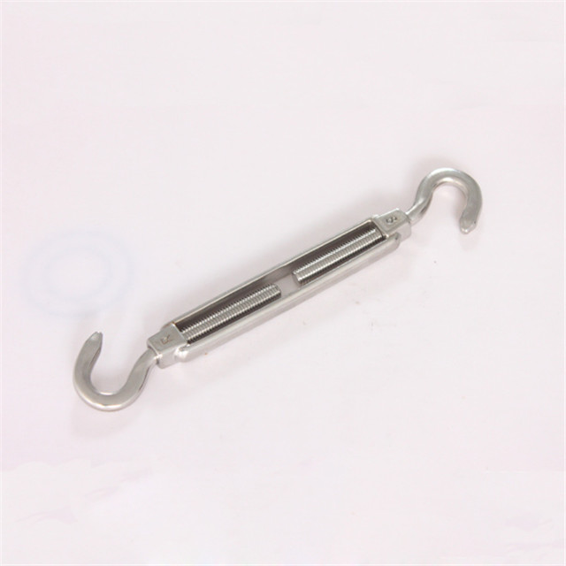 Stainless Steel European Open Body Turnbuckle Hook And Hook M4 - M20