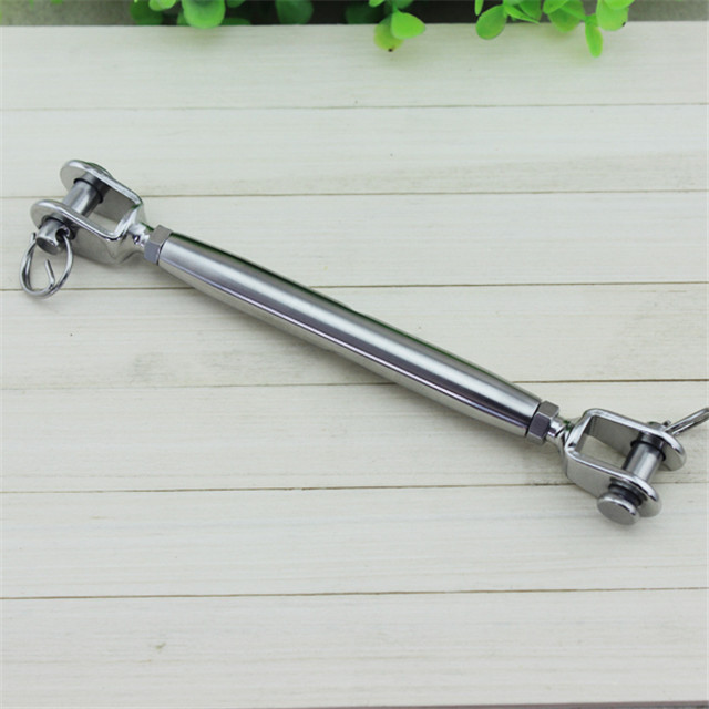 Stainless Steel European Closed Body Turnbuckle Fork And Fork M4 - M20