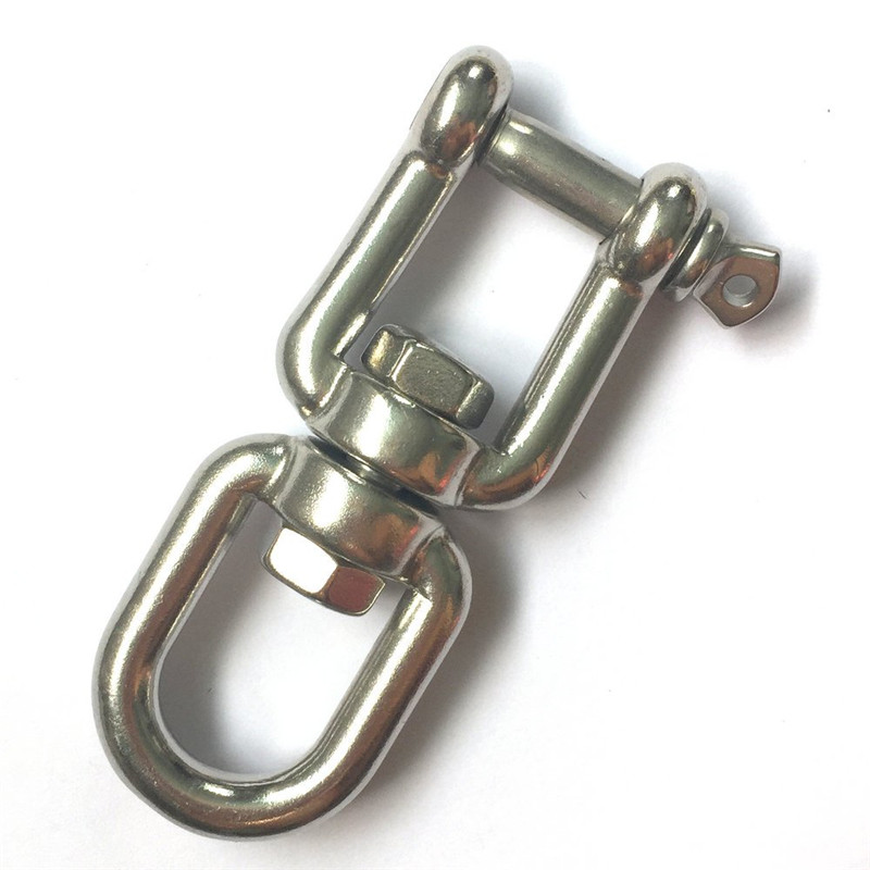 Stainless Steel Eye & Fork Swivel M4-M16
