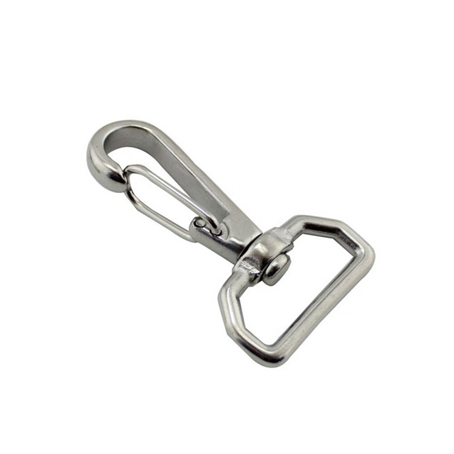 Stainless Steel Square Swivel Spring Hook M4 - M20