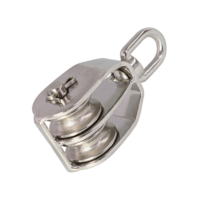 Stainless Steel Double Swivel Pulley M15 - M50