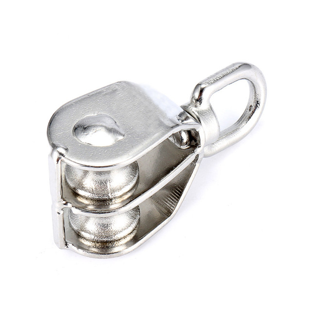 Stainless Steel Double Swivel Pulley M15 - M50