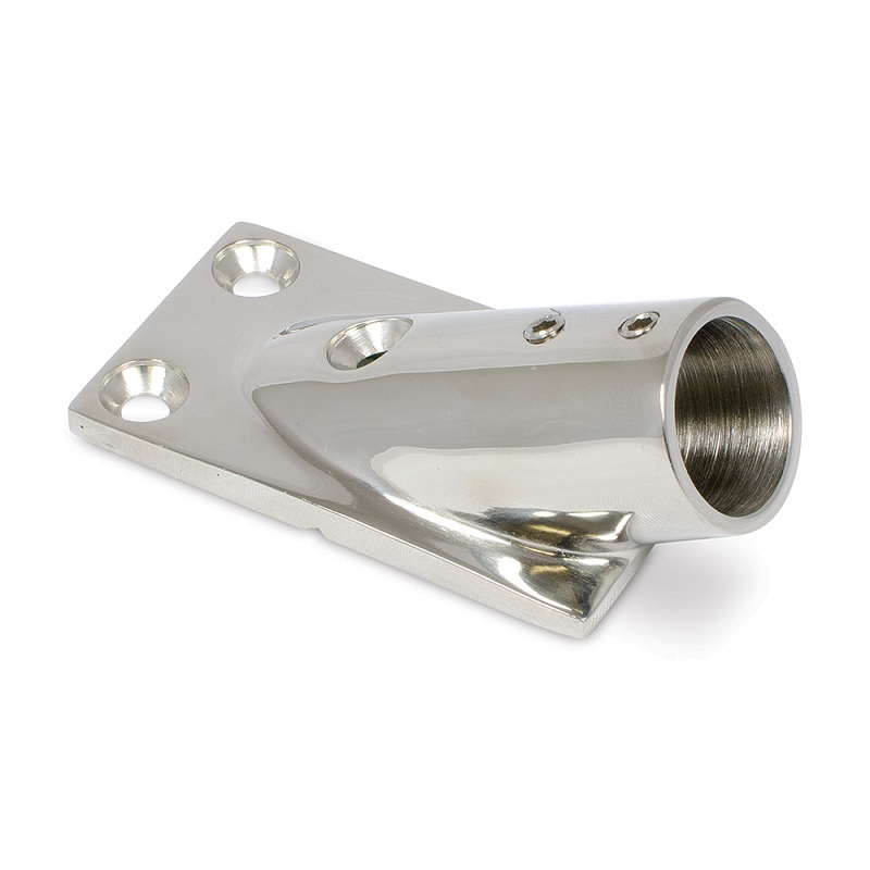 stainless steel retangular base -30°
