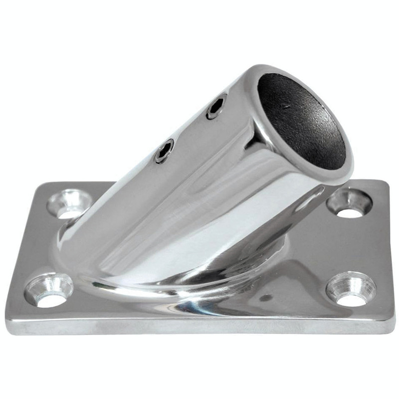 Stainless Steel Retangular Base-45°