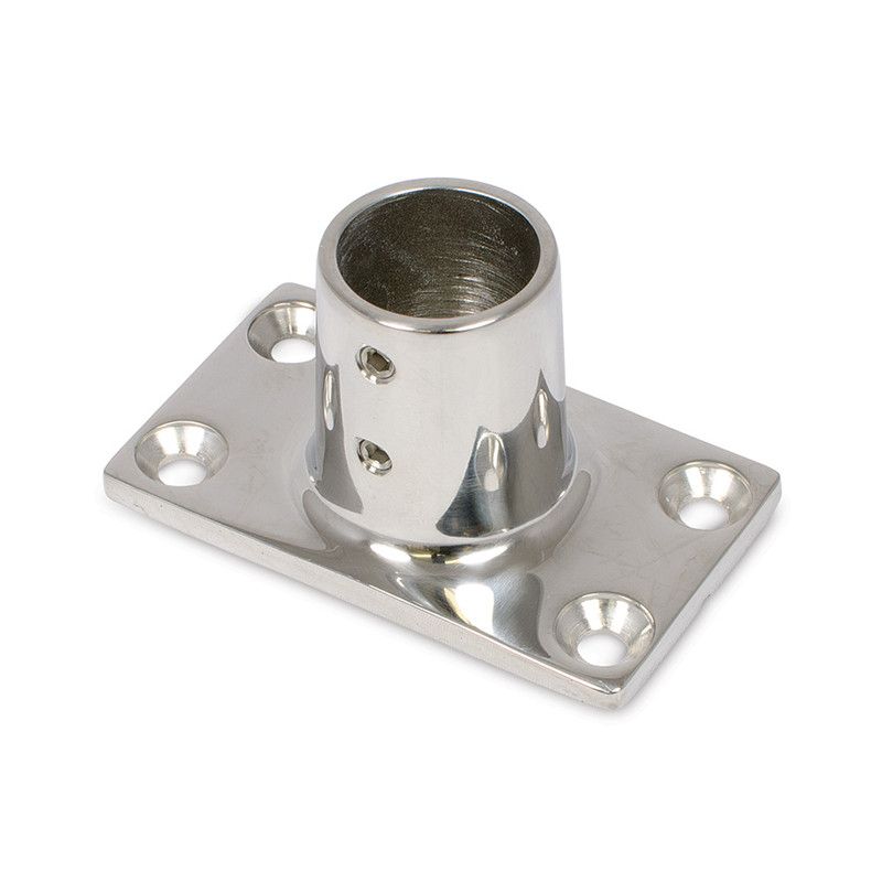 Stainless Steel Retangular Base 90°