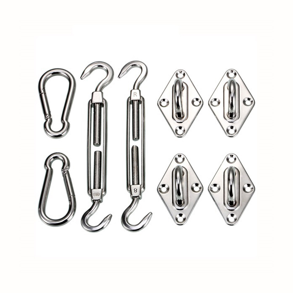 Stainless Steel Sun Sail Shade Hardware Kit