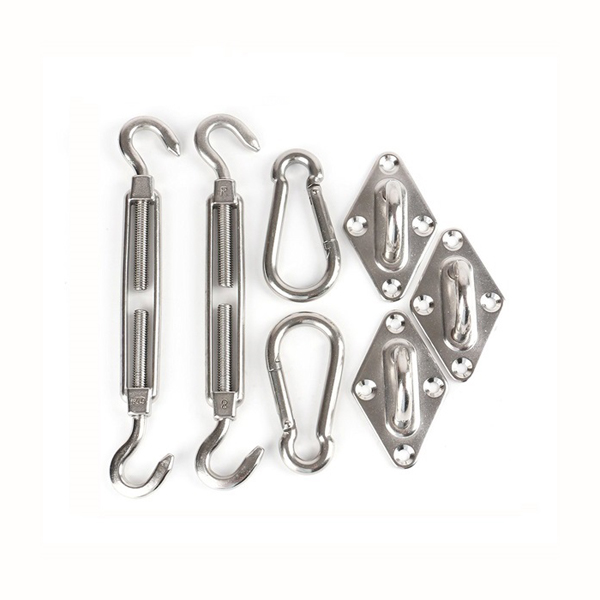 Stainless Steel Sun Sail Shade Hardware Kit