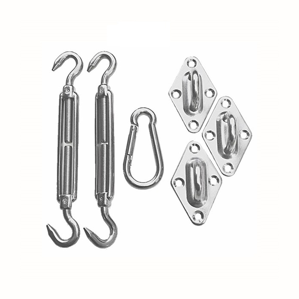 Stainless Steel Sun Sail Shade Hardware Kit