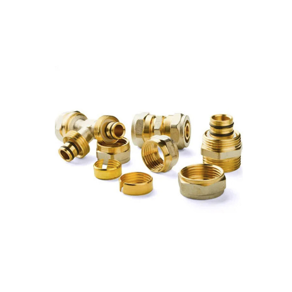 Auto Turned Brass Copper Lathe CNC Machining Part